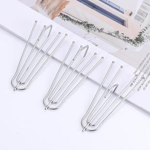 件家不厂锈钢窗帘布叉钩窗家用ROT多款式挂钩悬挂式配帘杆