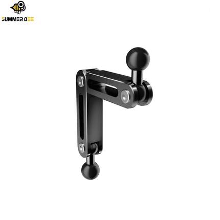 1英球头1寸7m双球头支架SSB合金汽车车载手机相机转接延m长转臂25