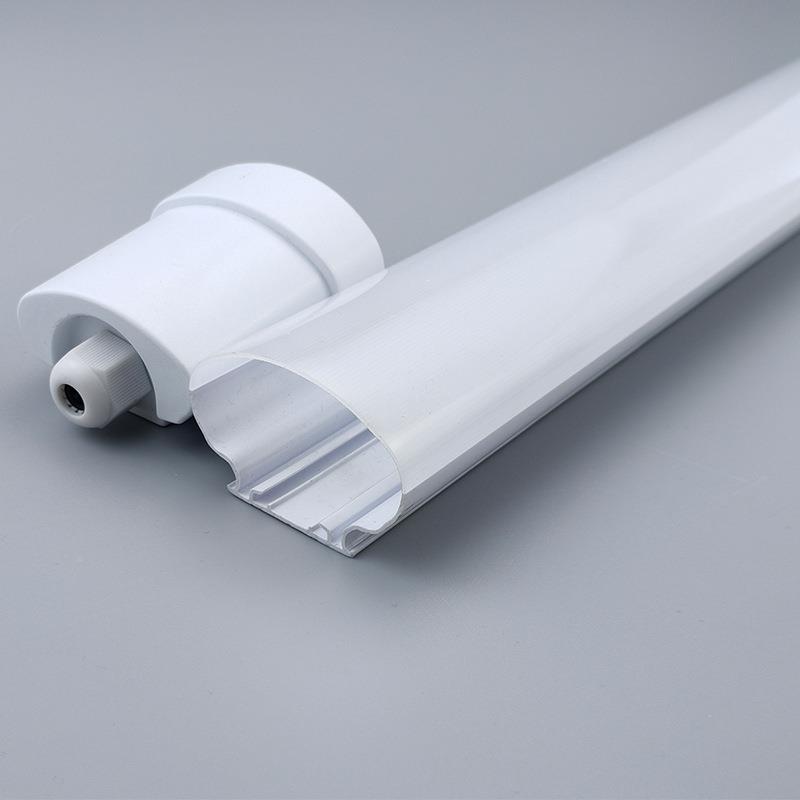 三灯外壳件防水灯饰套JJ-SFD-0配件ed线条防灯PC灯罩商用l灯灯壳