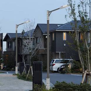 厂家供ED智能无品牌 市电L路灯8米120W规格工10m150瓦城市改造程