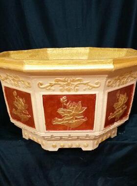 塑料模具厂家八菱形花盆水角泥具AB模S塑钢塑料花盆模具99235制造