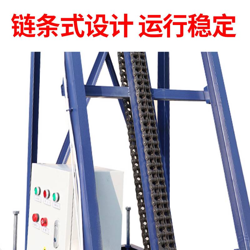 源头厂家电动链条式上料机爬坡输送加料机全自动卸料翻斗式提料机