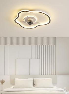 卧室风一扇2LM444025年新款简约光现代全谱护眼吸顶灯家用体电灯