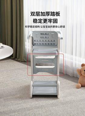 宝宝餐椅儿家用儿童成长吃饭高脚餐椅多功学习椅桌能子CD#72053座