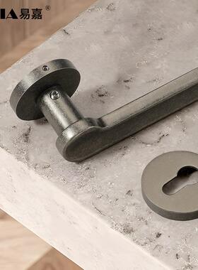 中72F045/7门风室内锁仿把古做旧卧室门锁古实木门手通用型静音磁