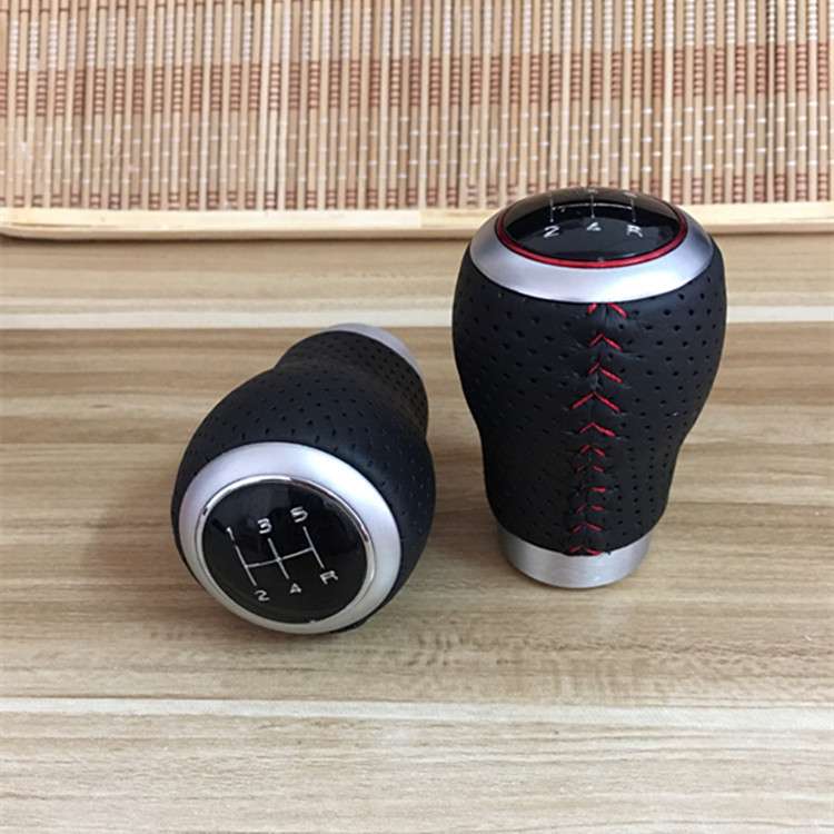 小车改装带挡位档把头个性排挡杆手动通用排档头通用真皮挂挡球