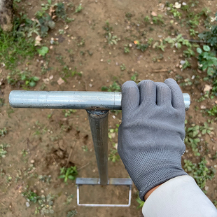 钢叉头四齿叉子农用工具翻地挖土神器挖葱姜大铁叉粪叉垃圾叉农具