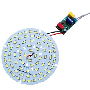 大功率工矿灯板厂房仓库光源LED贴片暖白高流明100 50 36瓦铝基板