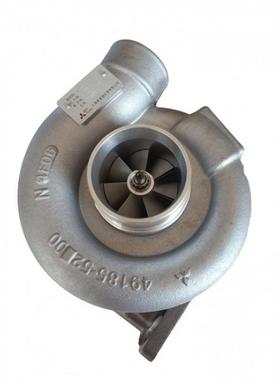 神钢SK200-5挖掘机6D34发动机涡轮增压器TE06H-16M 49185-01020