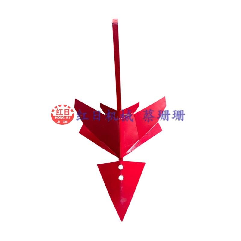 中耕除草机配件中耕机犁腿犁头犁尖松土铲中耕机犁腿总承犁头