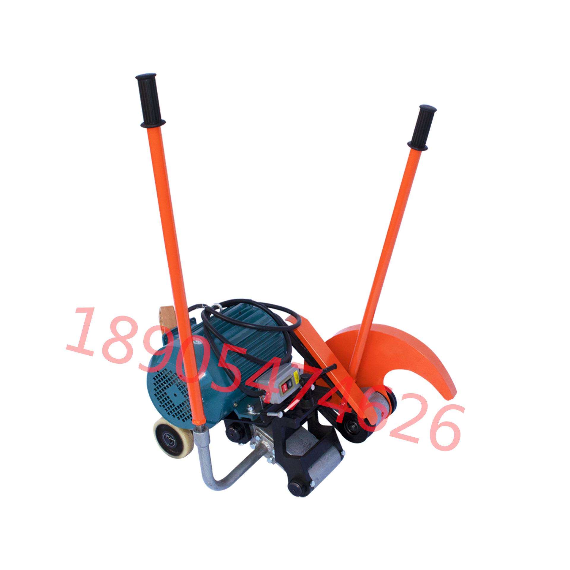 QG-4电动切轨机 手持钢轨道岔切割机轨道交通设备电动锯轨机