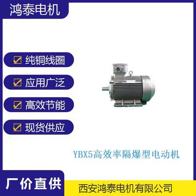 鸿泰节能防爆三相异步电机tYBX5-132S-6t3KWt380Vt调速范围广