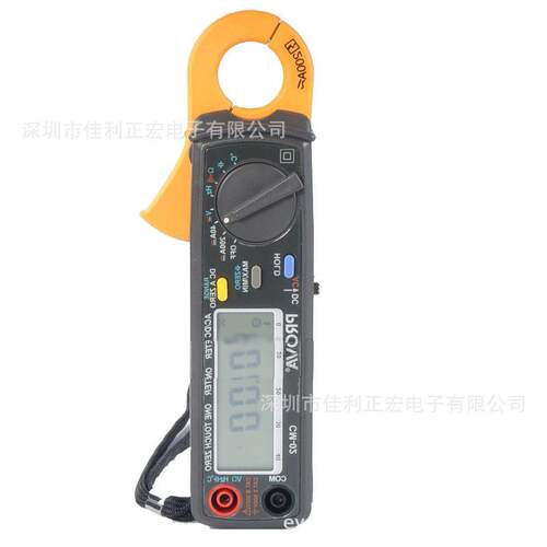 泰仕TES CM-02小电流汽车交直流钳表钩表