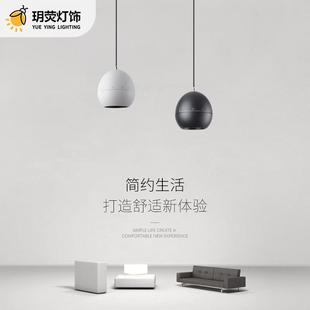 玥荧简约创意无频闪圆形升降可调节焦距可调吊灯客厅餐厅卧室吊灯