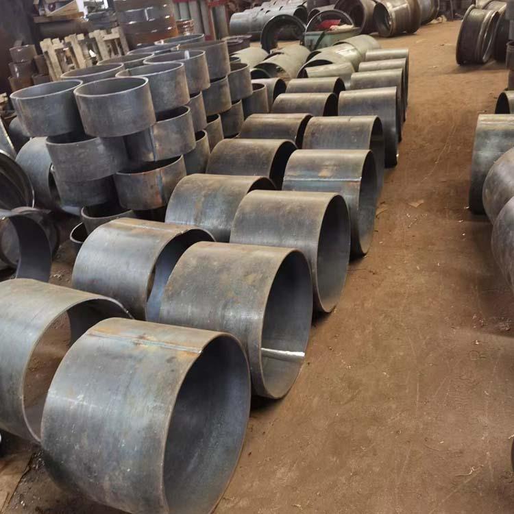 明源牵引式平板拖车实心轮胎用钢圈规格齐全