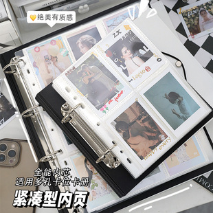 速发卡册内纪四宫格九追立专辑小卡收纳册拍星得相本页念册寸照片