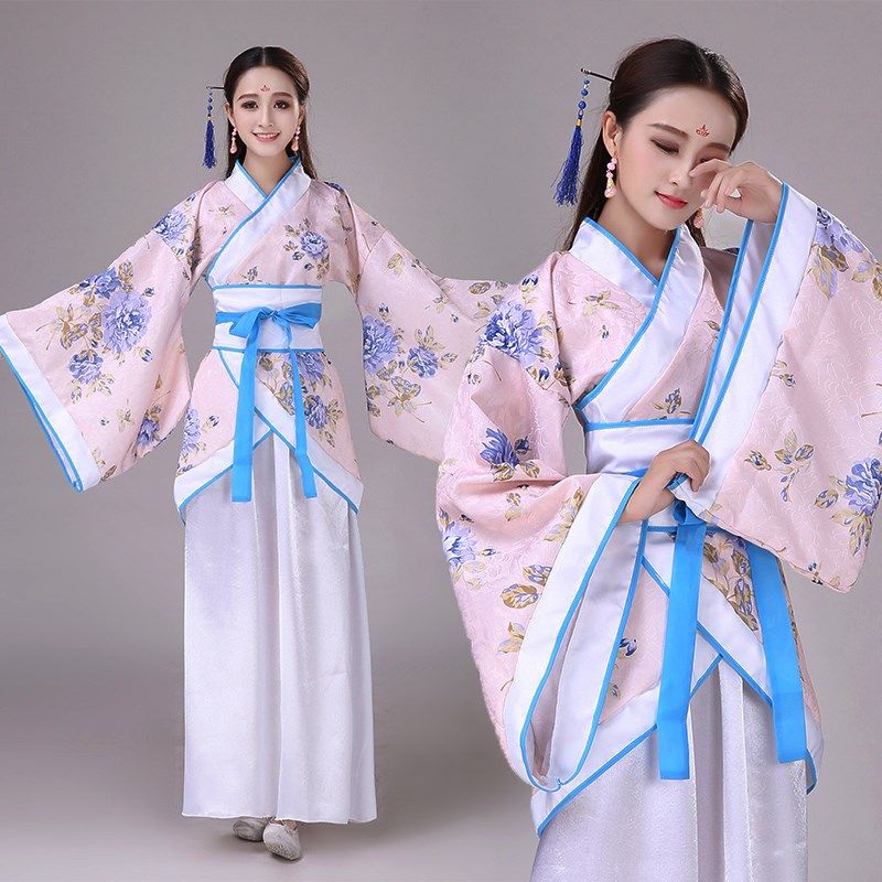速发古装汉唐服装汉服古装装正规曲良汉服改装唐裾汉服演出服秋冬