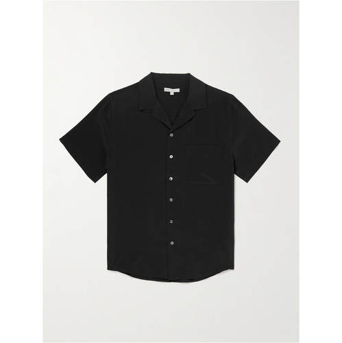 Onia 男士 FW26 衬衫 Vacation Camp-Collar 真丝绉纱