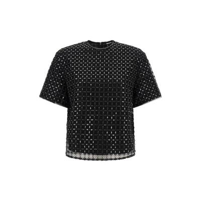 ROTATE 女士 SS26 服装 'Beaded Oversize' 上衣