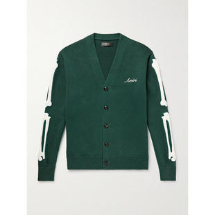 埃米尔 长袖 男士 开衫 针织 SS25 Amiri