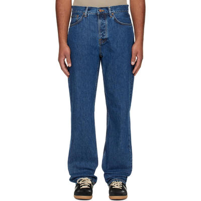 Nudie Jeans 男士 牛仔长裤 海军蓝 Tuff Tony 牛仔裤