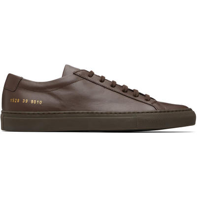 Common Projects 男士 运动鞋 棕色 Original Achilles Low