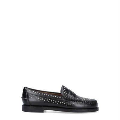 Sebago 仕品高 女士 SS26 乐福鞋 Sebago Dan 铆钉装饰一脚蹬