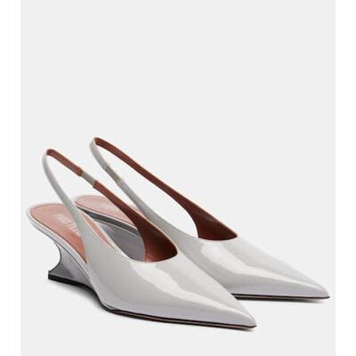 Paris Texas 女士 高跟鞋 Nina 50 漆皮露跟浅口鞋