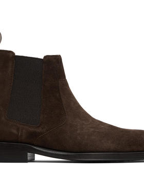 Paul Smith 男士 切尔西靴 棕色 Suede Lawson 切尔西靴