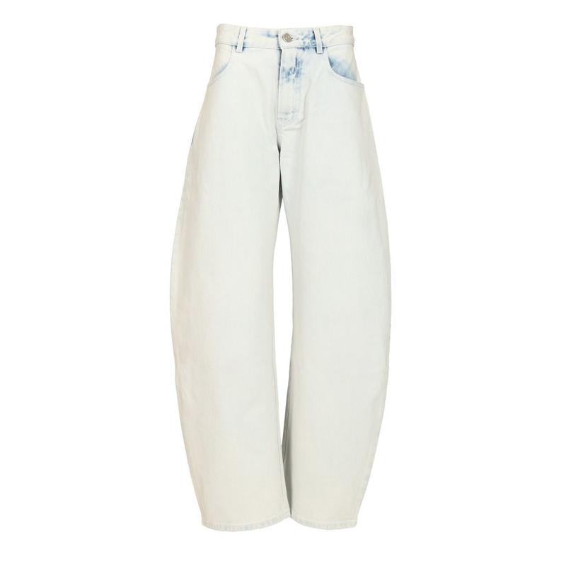 Alaïa 女士 FW25 牛仔长裤 腰带环牛仔裤