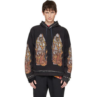 WHO DECIDES WAR BY EV BRAVADO 男士 卫衣 黑色 Hardware 连帽衫