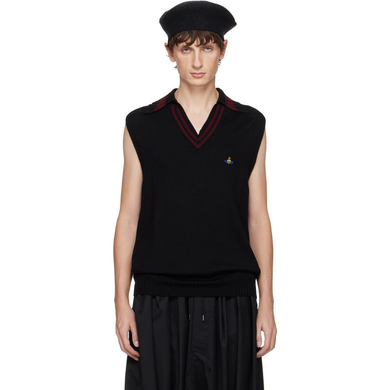 Vivienne Westwood西太后 男士 上衣 黑色 Fisherman 马甲