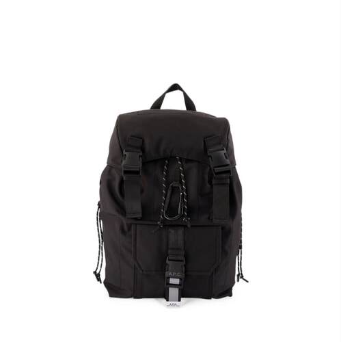 A.P.C. 男士 FW26 双肩包 POLYAMIDE TREK 2.0 黑色背包