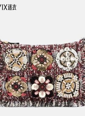 La DoubleJ 女款小号刺绣提花小包 迷衣时尚