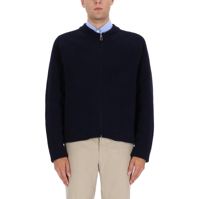 PS Paul Smith 男士 FW25 毛衣 拉链针织开衫