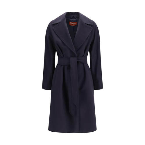 Max Mara Studio 女士 FW26 大衣 lapels 耸肩羊毛