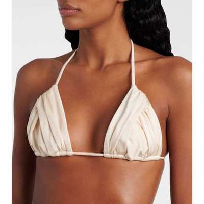 Bananhot 女士 比基尼 Jasmin 褶皱三角比基尼上装