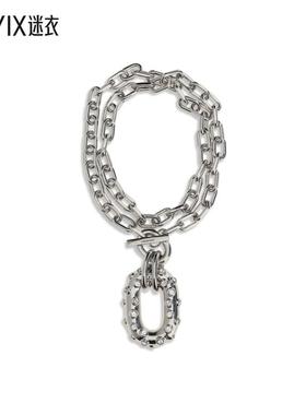 【秋冬新品】Rabanne 女款'XL Link' 项链 迷衣时尚