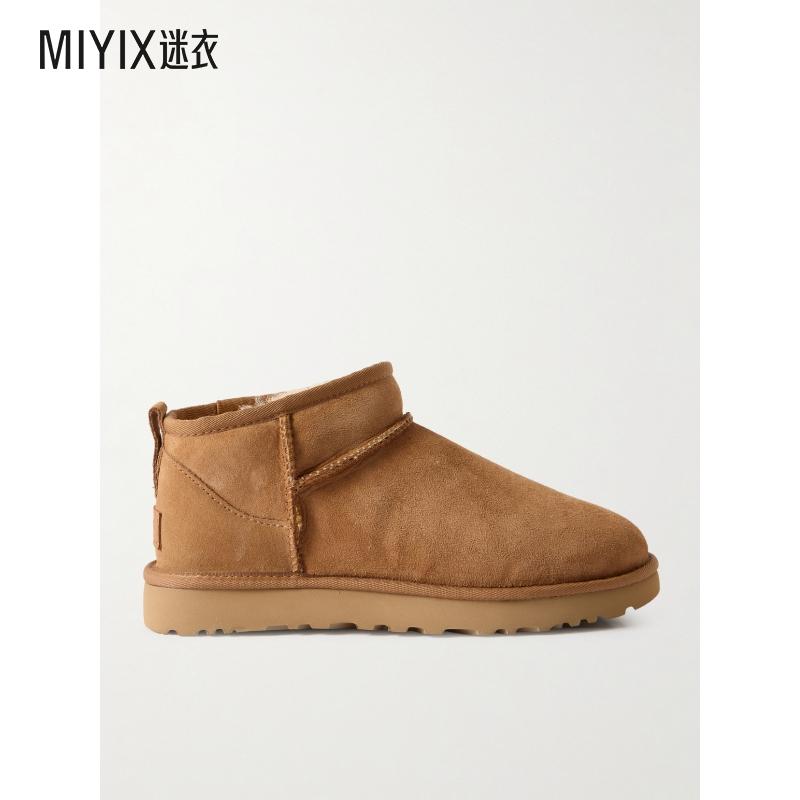 UGG Australia 女款Ultra 经典款迷你毛羊皮靴子 迷衣时尚