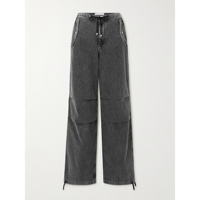 DION LEE 女士牛仔长裤 伞式男友风牛仔裤