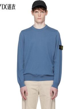 Stone Island石头岛 男款蓝色 5100071 Light RWS Pure Wool 毛衣
