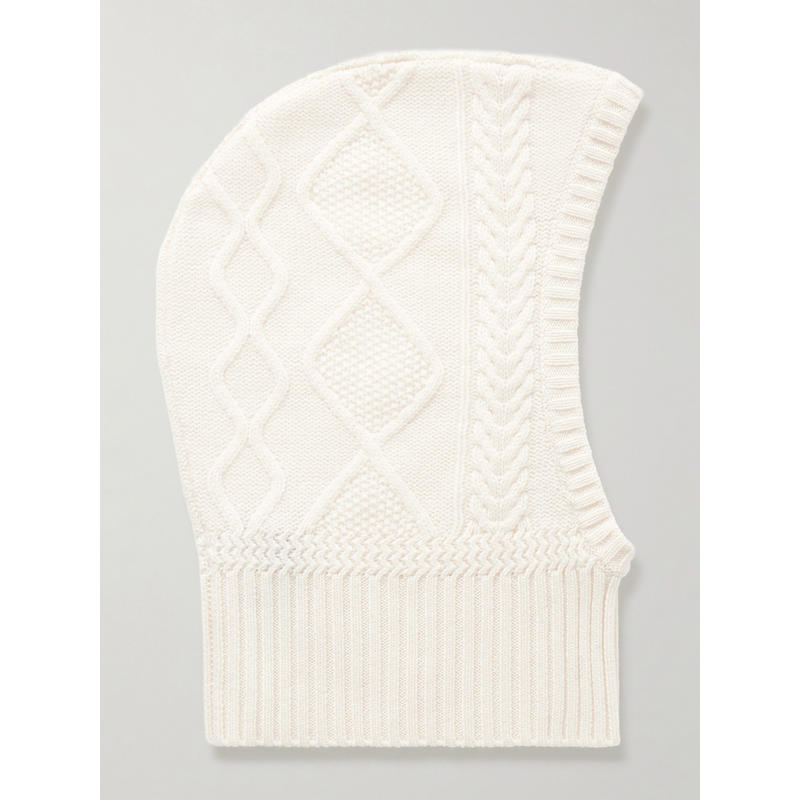 Arch4 女士 26春新品 毛线帽 粗线针织羊绒巴拉克拉法帽