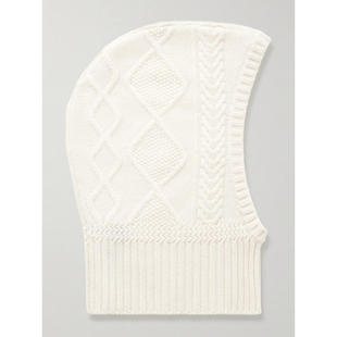 毛线帽 26春新品 粗线针织羊绒巴拉克拉法帽 女士 Arch4