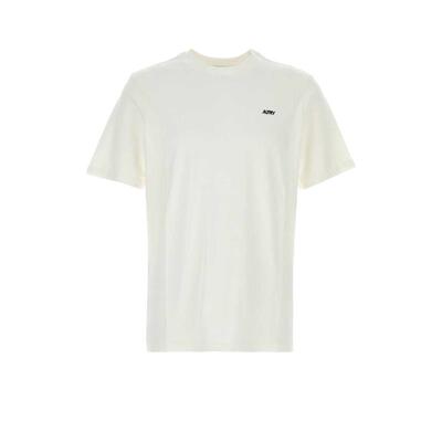 Autry 奥特里 男士 SS26 T恤 白色棉质