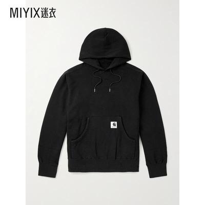 Sacai 男款+ Carhartt WIP 棉针织连帽衫 迷衣时尚