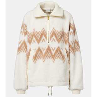 Varley 女士 运动上衣 Hendrik teddy 提花夹克