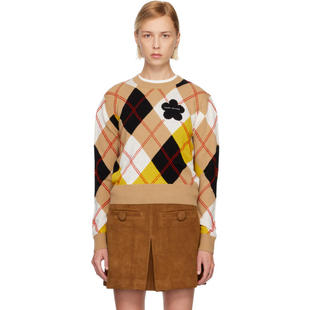 毛衣 棕色 Preppy Marc Argyle 女士 Daisy Crewneck Jacobs