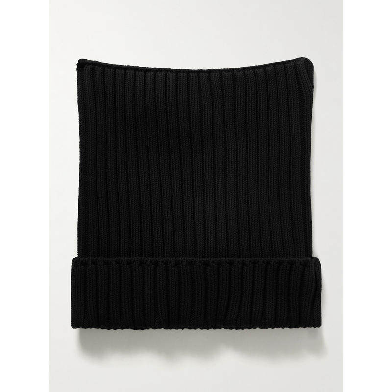 Acne Studios 男士 SS25 毛线帽 罗纹方形无檐便帽