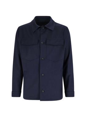 White Sand 88 男士 FW25 衬衫 白色沙色衬衫