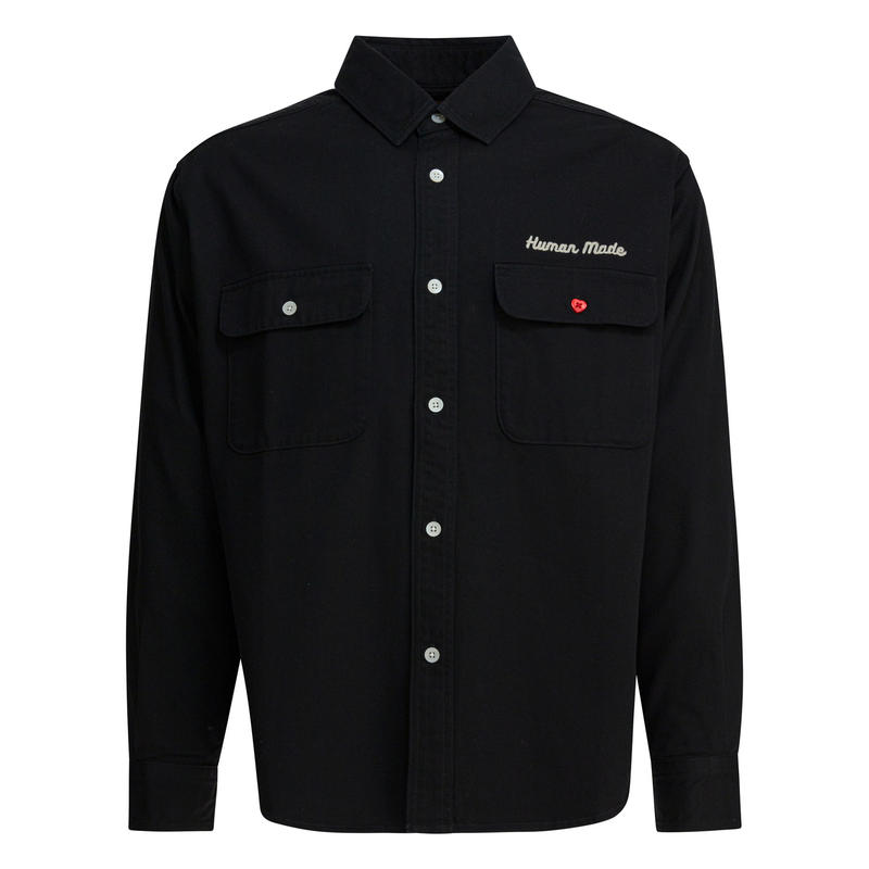 HUMAN MADE 男士 FW25 外套 衬衫式印花夹克